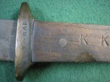 KU KLUX KLAN 1907 CO0NVENTION BRISTOL TENN LARGE BOWIE KNIFE - 9 of 9