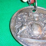 HUDSON BAY STYLE FUR TRADE CHARLES II PENDANT GORGET & BEAD NECKLACE - 11 of 13