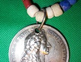 HUDSON BAY STYLE FUR TRADE CHARLES II PENDANT GORGET & BEAD NECKLACE - 5 of 13