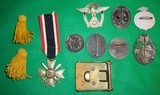 WWII Nazi Medals & Belt Buckle - 6 of 8