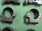 Three sets Scope rings Sako, Ruger, Leupold 1" - 10 of 12