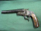 WWI German Model 1894 Hebel Signal Flare Pistol marked C.H.R.F. - 7 of 14