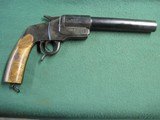 WWI German Model 1894 Hebel Signal Flare Pistol marked C.H.R.F. - 1 of 14