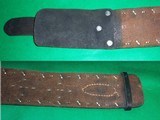 Decorated Western Leather Fancy Holster & Belt For Single Action - 4 of 12