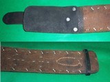 Western Leather Holster & Belt For Single Action Waist 39" - 40" - 4 of 12
