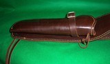 Lawrence Leather SA Holster & Belt 44/45 cal Waist 36" to 41" RH Model 79 - 8 of 12