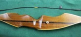 Vintage Doug Kittredge Signature Hunter RECURVE BOW 62" 75# at 28" RH - 2 of 12