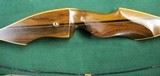 Vintage Doug Kittredge Signature Hunter RECURVE BOW 62" 60# at 28" RH Archery - 1 of 12