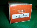 Gerber Mark II Double Serrated Knife with Sheath & Box New Old Stock - 6 of 11