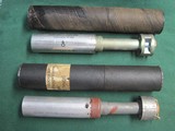 Two M1 Garand Parachute Signal Flares, Green Star, WWII 1944 - 1 of 13