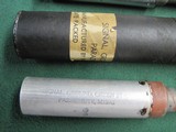 Two M1 Garand Parachute Signal Flares, Green Star, WWII 1944 - 3 of 13