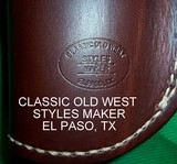 1911 Colt 100th Anniversary Leather Holster RH - 9 of 9