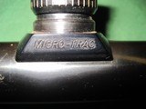 Vintage Weaver T-20x A.O.Target Rifle Scope Micro-Trac USA Benchrest - 11 of 12