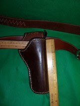 Leather Belt & Holster by Guide Gear 38 cal Waist 42-47" - 7 of 9