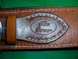 Western Leather Belt & Holster by The Carver 44/45 cal Waist 39-43" - 1 of 11