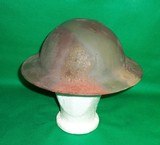 WWI US Camo Helmet - 4 of 12