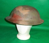 WWI US Camo Helmet - 2 of 12