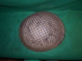 WWII ERA BRITISH CANADIAN TURTLE SHELL HELMET WITH CAMO NET - 5 of 12
