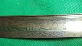 US CIVIL WAR ERA NAVAL OFFICERS SWORD MAKER KLINGENTHAL - 12 of 12