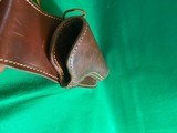 Hunter Frontier Buscadero Holster & Belt Brown Leather Right Hand #1060 F18 - 8 of 12