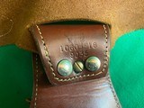 Hunter Frontier Buscadero Holster & Belt Brown Leather Right Hand #1060 F18 - 10 of 12