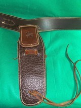 Lawrence Leather Holster & Belt w/ Ammo Loops 79-603 fits Ruger 357 Mag 6 1/2" - 10 of 11