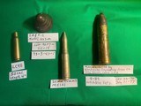 Lot Inert Artillery Shell, Fuse & Dummy Shell Spanish American War WWI Winchester Hotchkess - 1 of 20