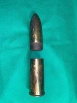 Lot Inert Artillery Shell, Fuse & Dummy Shell Spanish American War WWI Winchester Hotchkess - 18 of 20