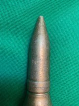 Lot Inert Artillery Shell, Fuse & Dummy Shell Spanish American War WWI Winchester Hotchkess - 12 of 20
