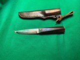 Vintage Puukko Style Sheath Knife Norway J & J HELLE - 7 of 11