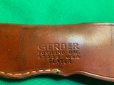 Gerber Flayer Knife With Original Leather Sheath - 3 of 7