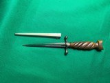 Antique Small English Court Dagger Bone Handle - 3 of 6