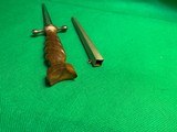 Antique Small English Court Dagger Bone Handle - 4 of 6