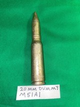 WWI WWII US 20mm Dummy Training Shell - 1 of 3