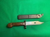 Russian AK47 Bayonet & Scabbard - 5 of 10