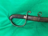 BAVARIAN GERMAN 1800'S ARTILLERY SWORD & SCABBARD W KIRSCHBAUM Cie - 7 of 13