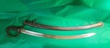 BAVARIAN GERMAN 1800'S ARTILLERY SWORD & SCABBARD W KIRSCHBAUM Cie - 1 of 13