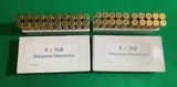 8 X 56R Hungarian Mannlicher Ammo 40 rds - 1 of 8