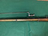 1853 Enfield Percussion 58cal by ARMI SPORT Civil War Reproduction NEAR MINT with Bayonet - 8 of 19