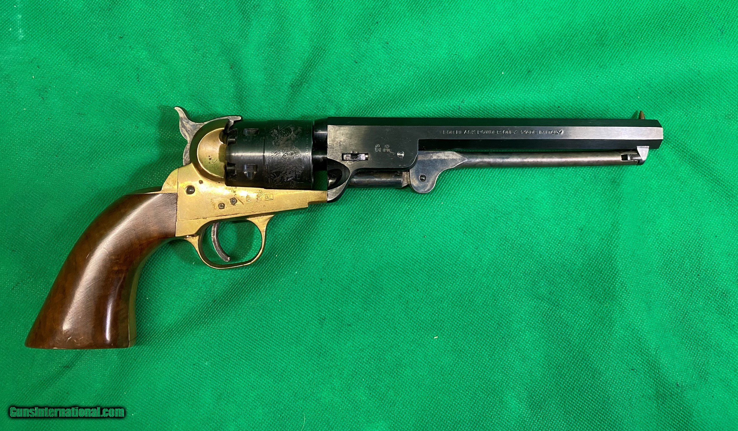 Pietta 44cal Navy Percussion Black Powder Revolver & Holster Civil War