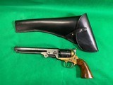 Pietta 44cal Navy Percussion Black Powder Revolver & Holster Civil War Replica - 1 of 13