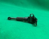 ANTIQUE LYMAN #1 S CODE TANG SIGHT w/ Fold down Small Aperture WINCHESTER 1885 & 1886 - 7 of 14