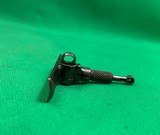 ANTIQUE LYMAN #1 S CODE TANG SIGHT w/ Fold down Small Aperture WINCHESTER 1885 & 1886 - 8 of 14
