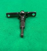 ANTIQUE LYMAN #1 S CODE TANG SIGHT w/ Fold down Small Aperture WINCHESTER 1885 & 1886 - 10 of 14