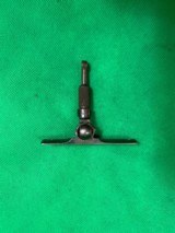 ANTIQUE LYMAN #1 S CODE TANG SIGHT w/ Fold down Small Aperture WINCHESTER 1885 & 1886 - 9 of 14