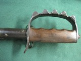 Authentic & Original 1917 AC.CO American Cutlery Company (Rarer than the L.F.& Co.) Trench Knife. - 11 of 16