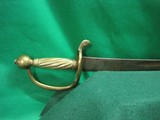 Antique Prussian German Hanger Sword circa 1786-1816 Possible Danish - 1 of 14