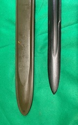 Very Nice WW1 / WW2 US M1905 Bayonet w MK1 Scabbard - SA 1909 - 6 of 13