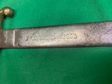 Spanish Dated 1858 Infantry Briquette Short Sword - 5 of 7