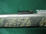Thompson Center Encore 209 X 50 Mag stainless muzzleloader barrel camo forearm - 11 of 12
